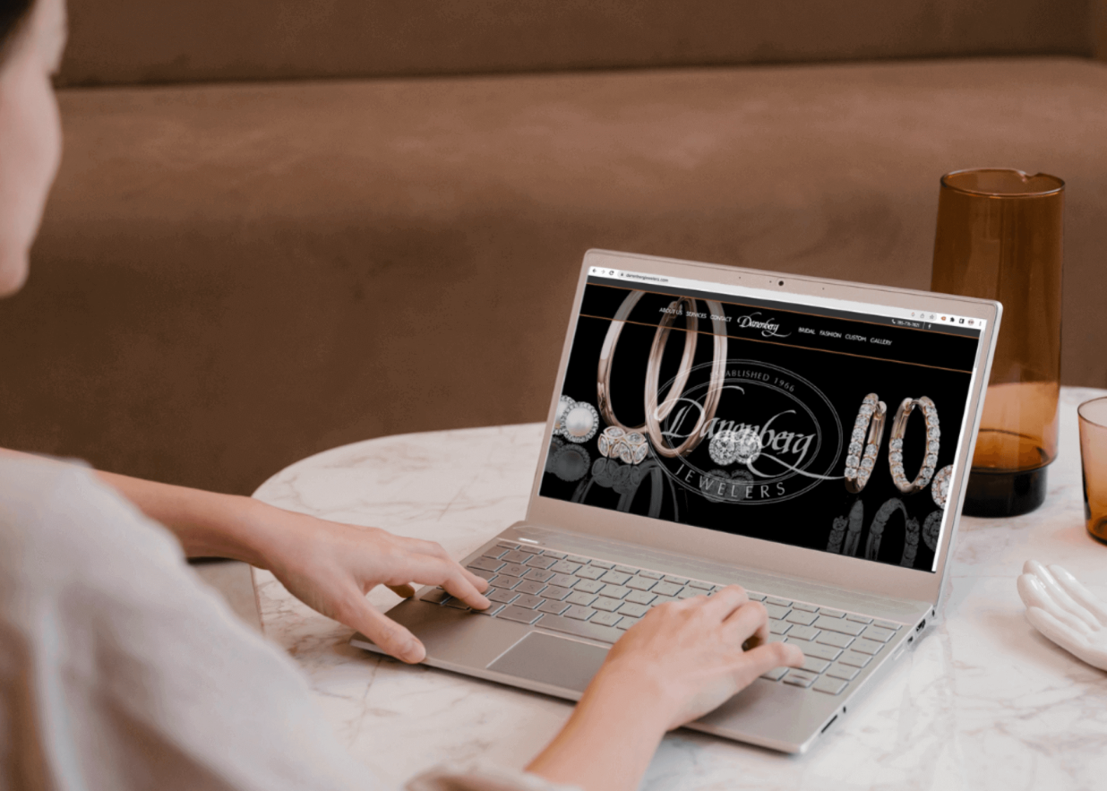 Custom Website Launch: Danenberg Jewelers